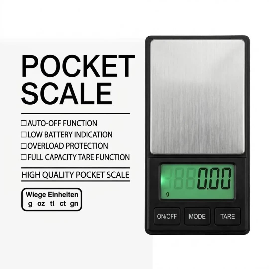 ترازوی جیبی گرمی مدل POCKET SCALE کد ۲۲۳