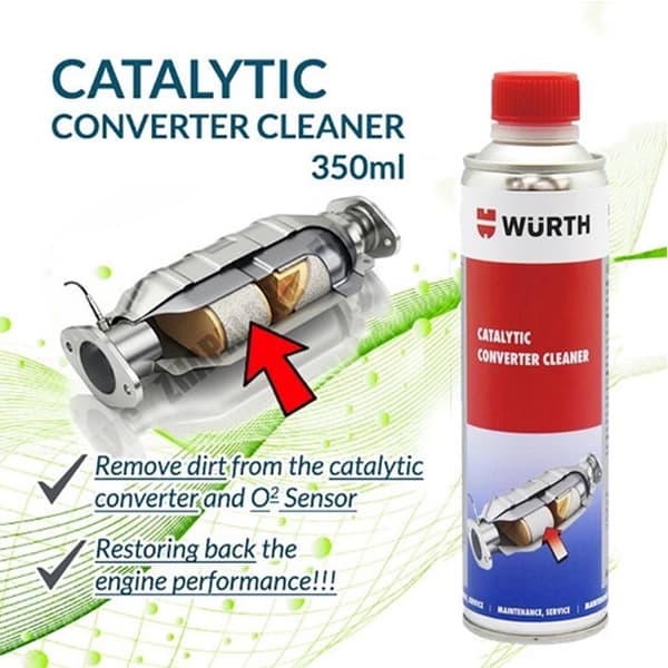 مکمل کاتالیزور شوی ورث catalytic converter cleaner wurth — تصویر ۲
