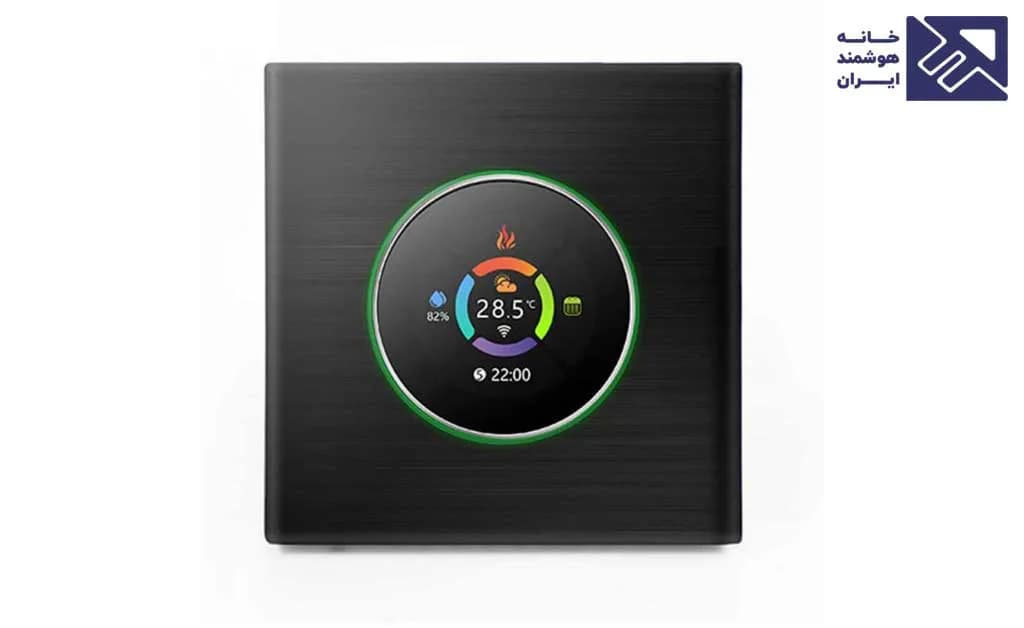 ترموستات هوشمند فن کویل ولوم دار تویا zigbee — تصویر ۴