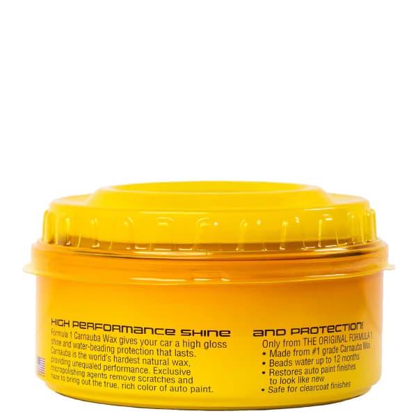 خمیر واکس حرفه ای کارناوبا بدنه خودرو فرمول وان Formula 1 Carnauba Paste Car Wax — تصویر ۳