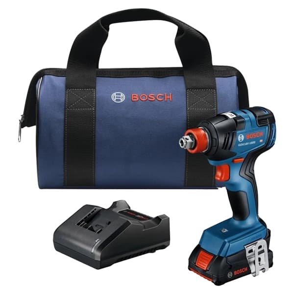 بکس شارژی 18 ولت بوش مدل Bosch GDX18V-1800B12 18V EC Brushless 1/4 In 1/2