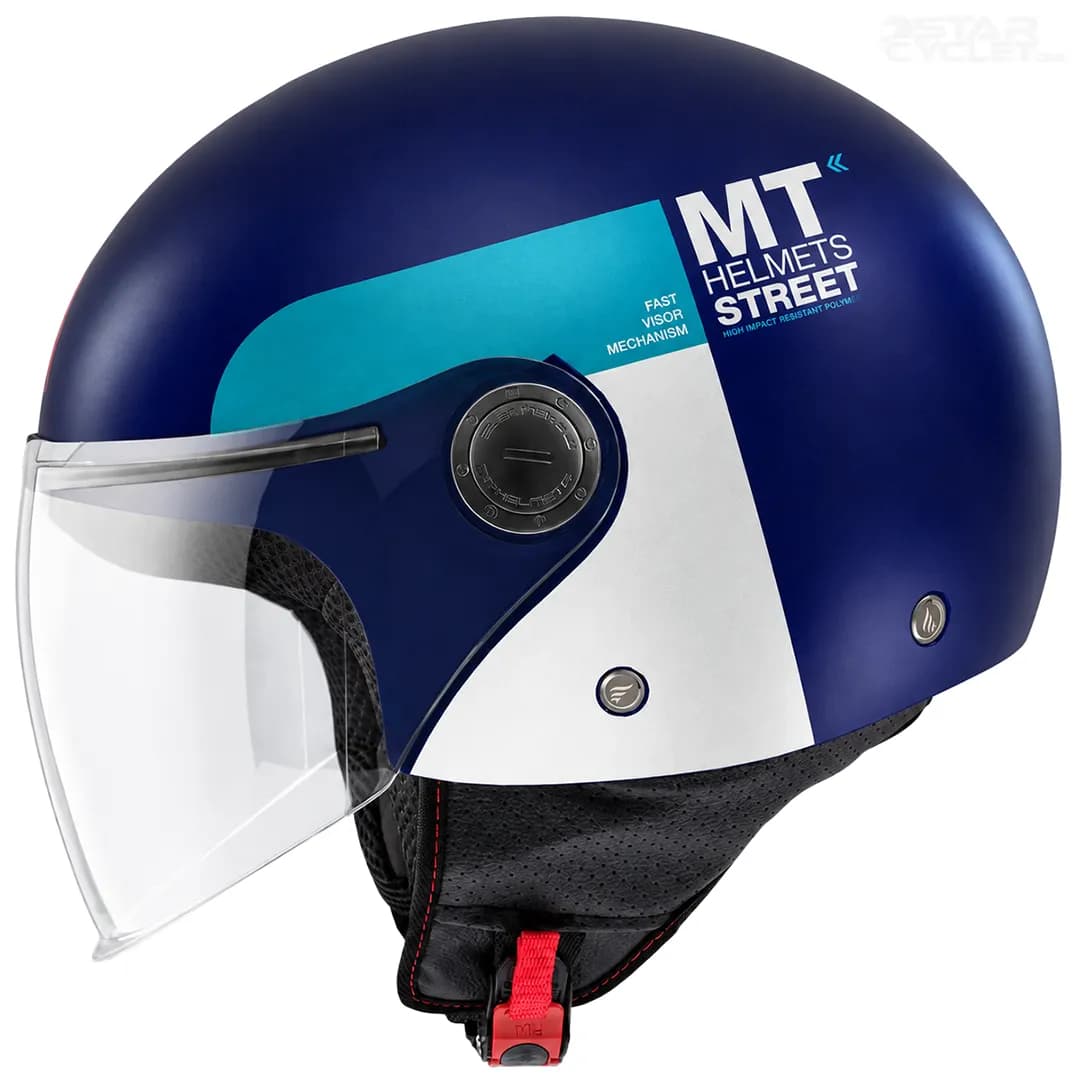 کلاه کاسکت بدون فک MT مدل STREET INBOARD — تصویر ۲