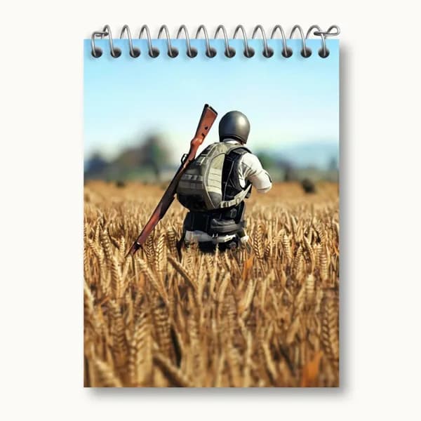 دفتر یادداشت 50 برگ بازی پابجی PUBG — تصویر ۱۲