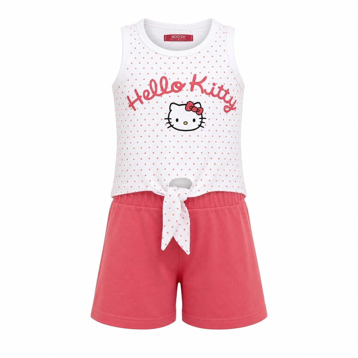 تاپ و شلوارک طرح Hello kitty دخترانه (18 ماه تا 7 سال) کد 628912 — تصویر ۶