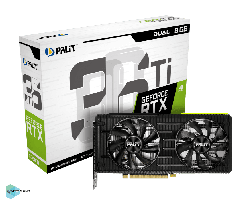 کارت گرافیک PALIT GeForce RTX™ ۳۰۶۰ Ti Dual 8GB G6