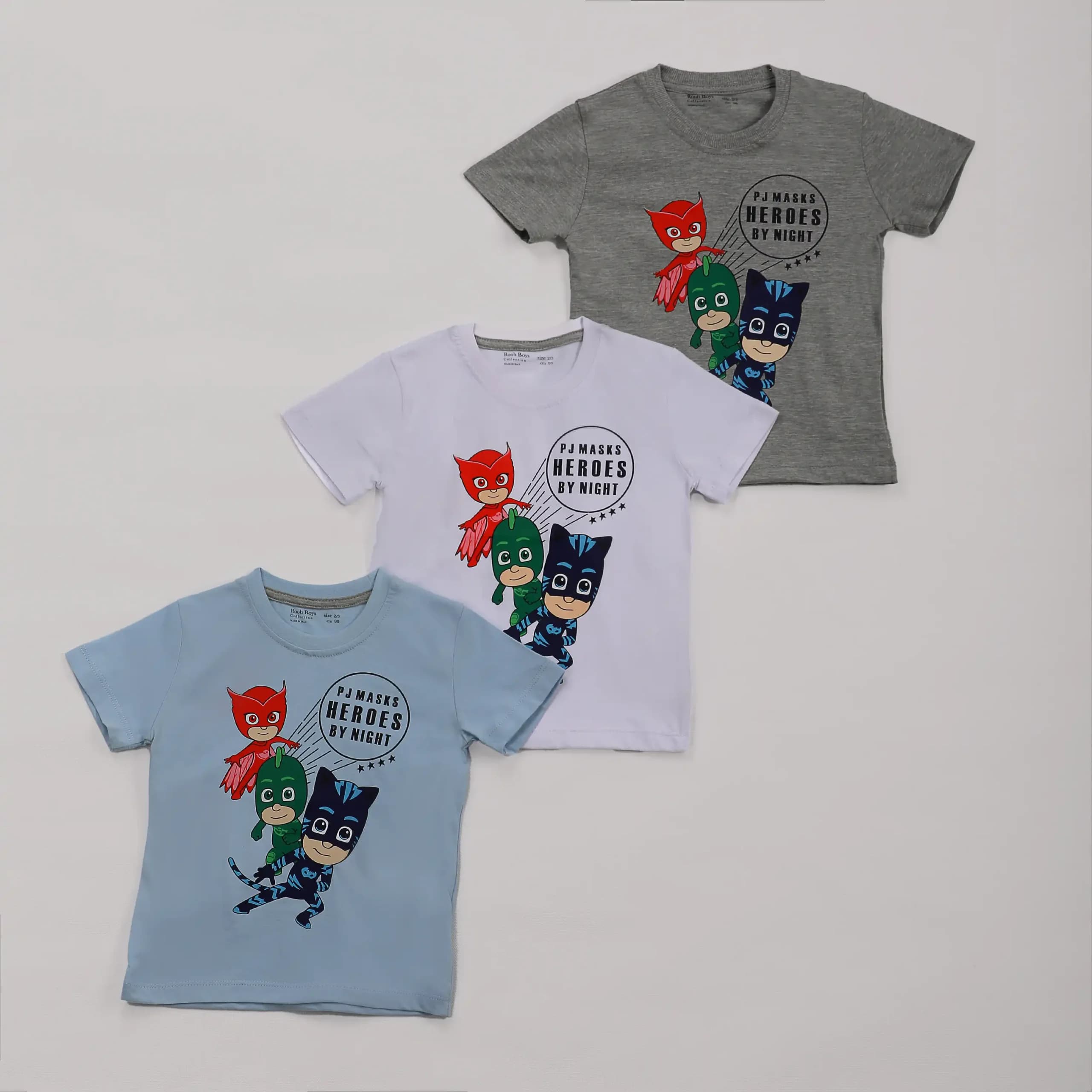 تیشرت طرح Pjmasks پسرانه (2 تا 9 سال) کد 629717
