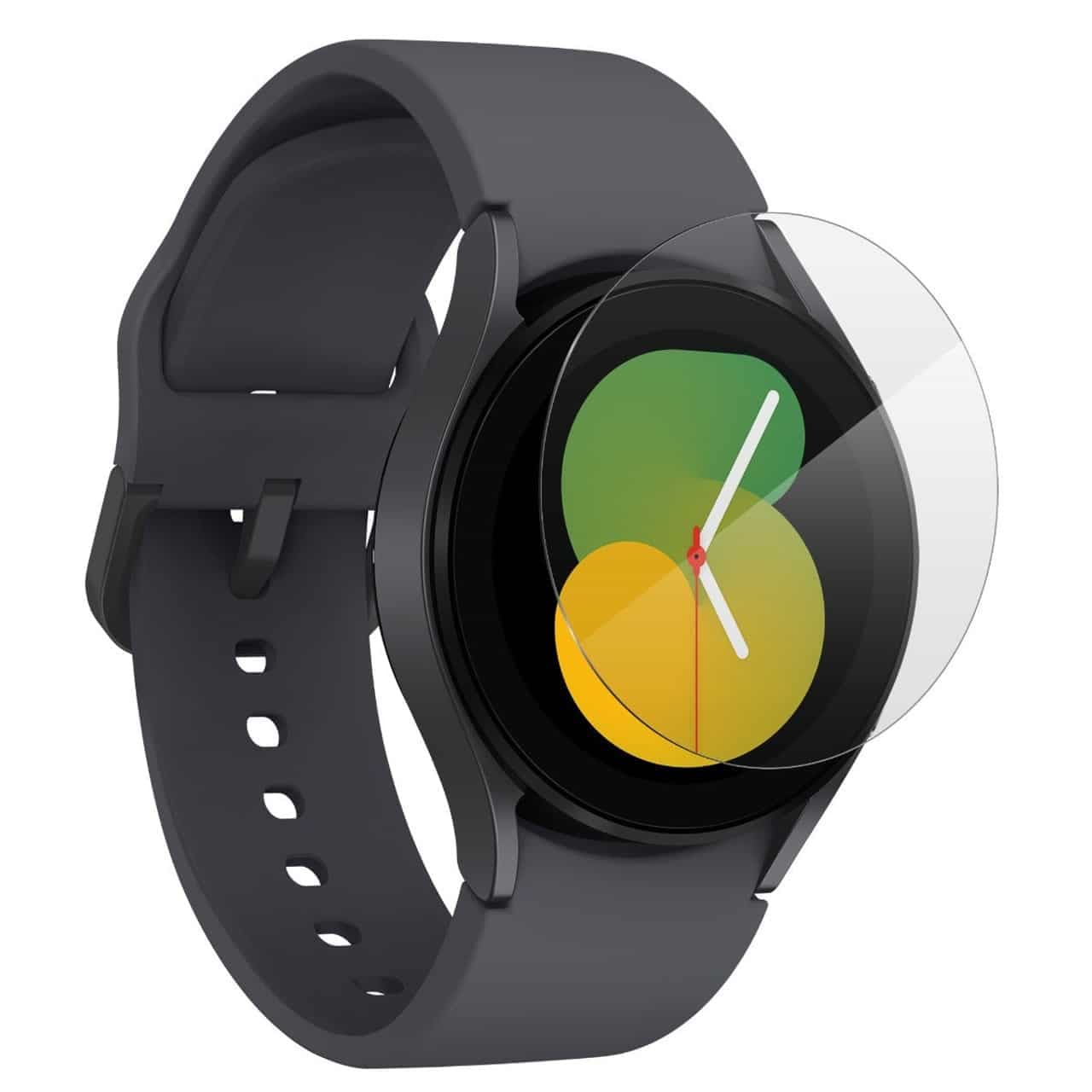 محافظ صفحه گلس ساعت سامسونگ Galaxy Watch 5 44mm مدل 2.5D — تصویر ۲