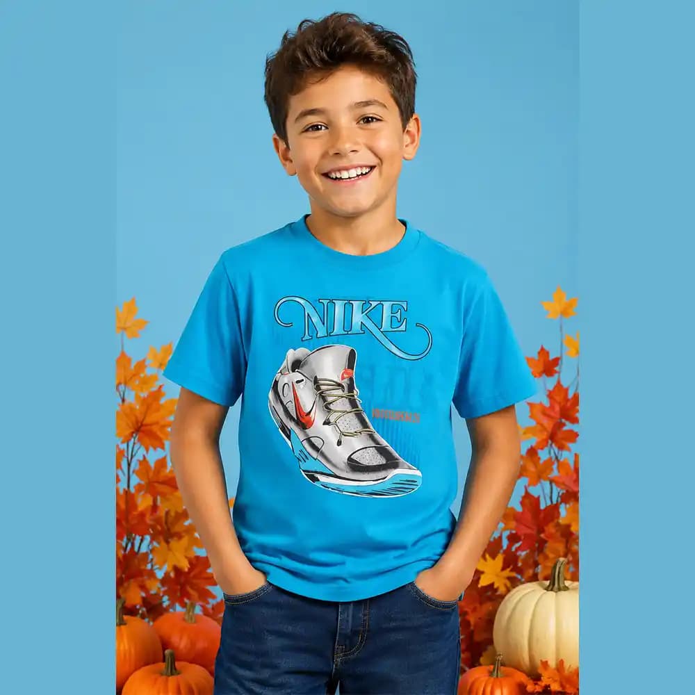 تیشرت طرح Nike پسرانه (6 تا 9 سال) کد 9415240028109