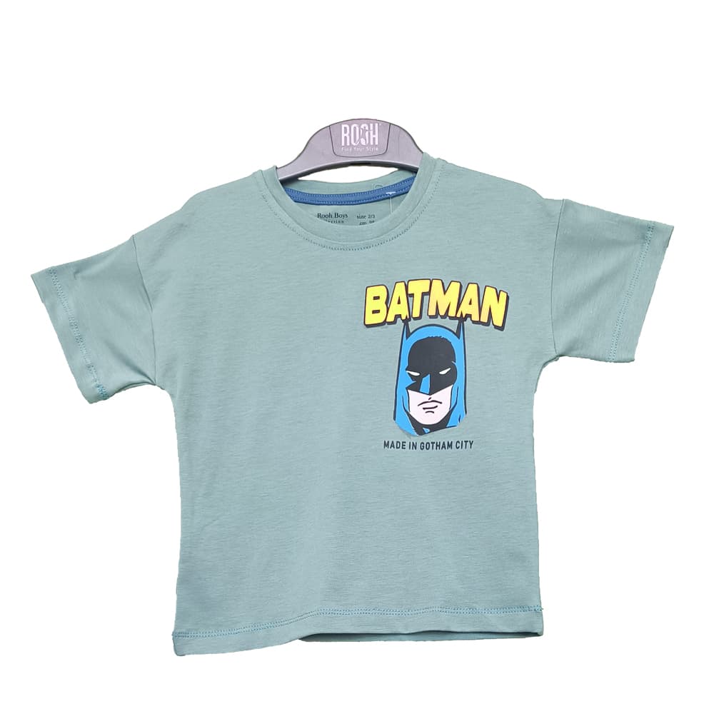 تیشرت طرح BATMAN پسرانه (2 تا 9 سال) کد 629825