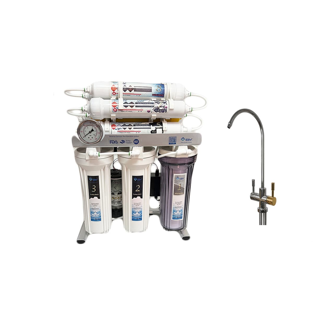 دستگاه تصفیه آب خانگی MaxSpring 2W X900 (شیربرداشت دوکاره)