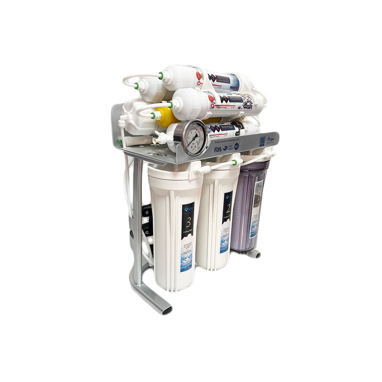 دستگاه تصفیه آب خانگی MaxSpring 2W X900 (شیربرداشت دوکاره) — تصویر ۲