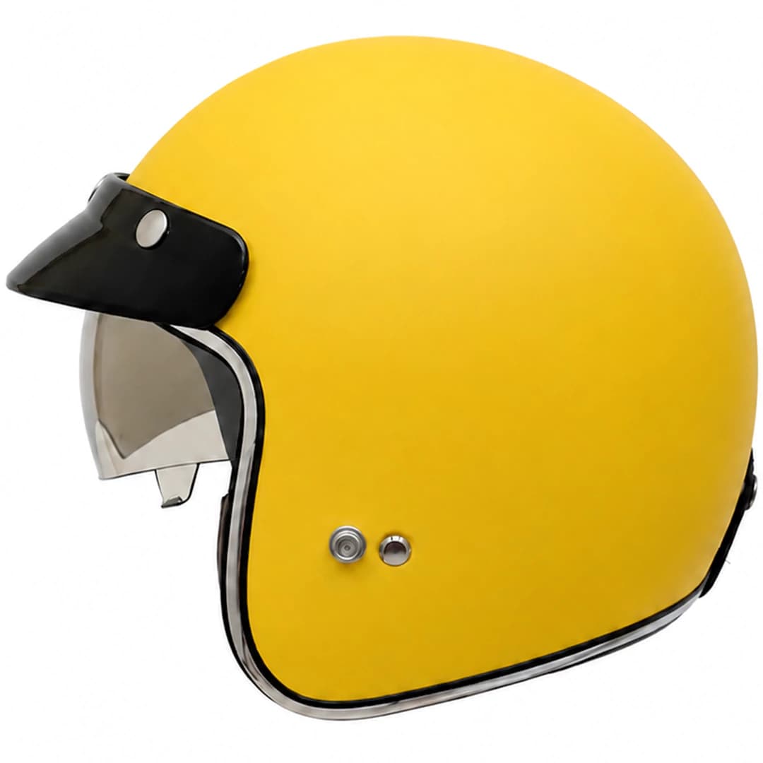 کلاه کاسکت راپیدو مدل 859 وسپایی MATT YELLOW — تصویر ۲