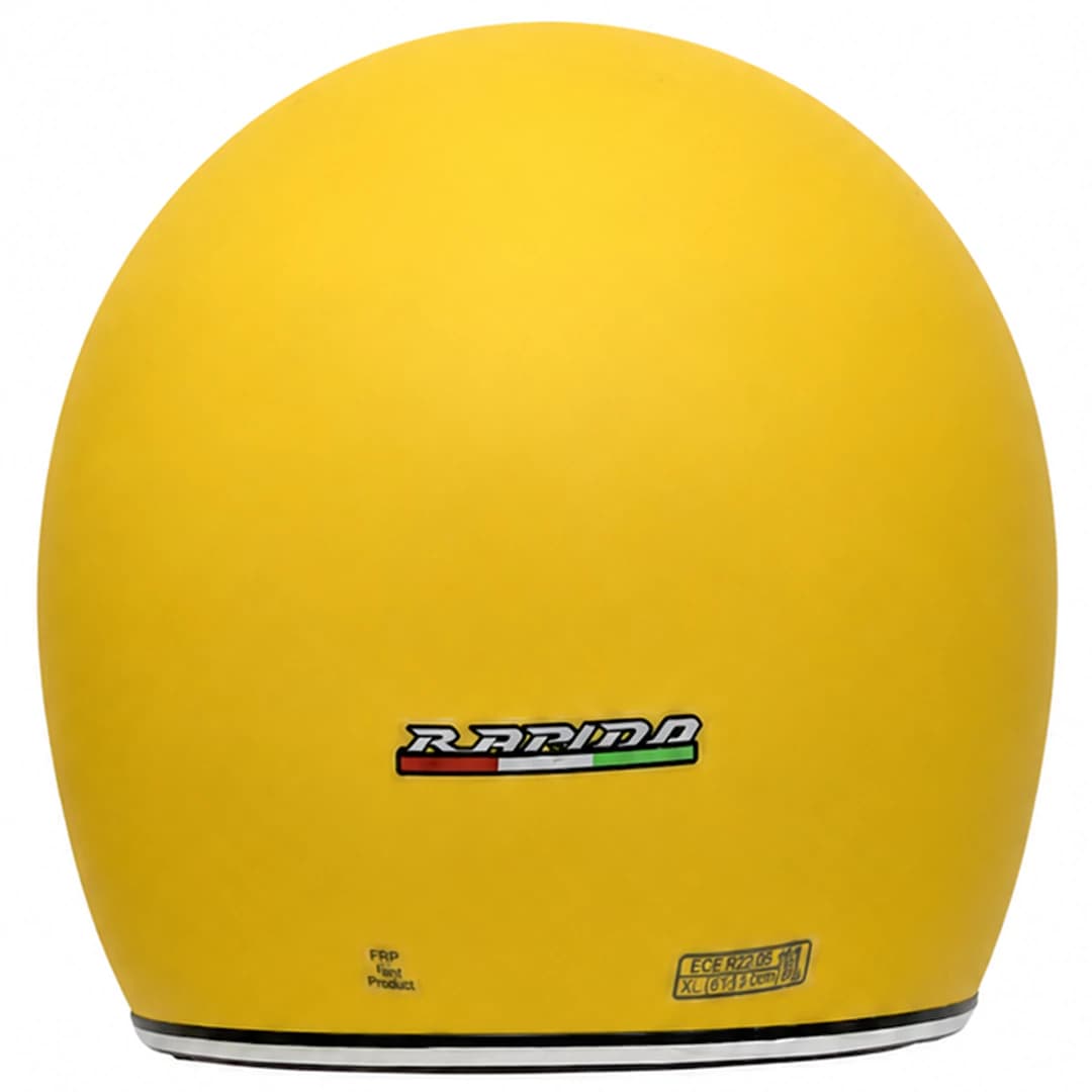 کلاه کاسکت راپیدو مدل 859 وسپایی MATT YELLOW — تصویر ۳