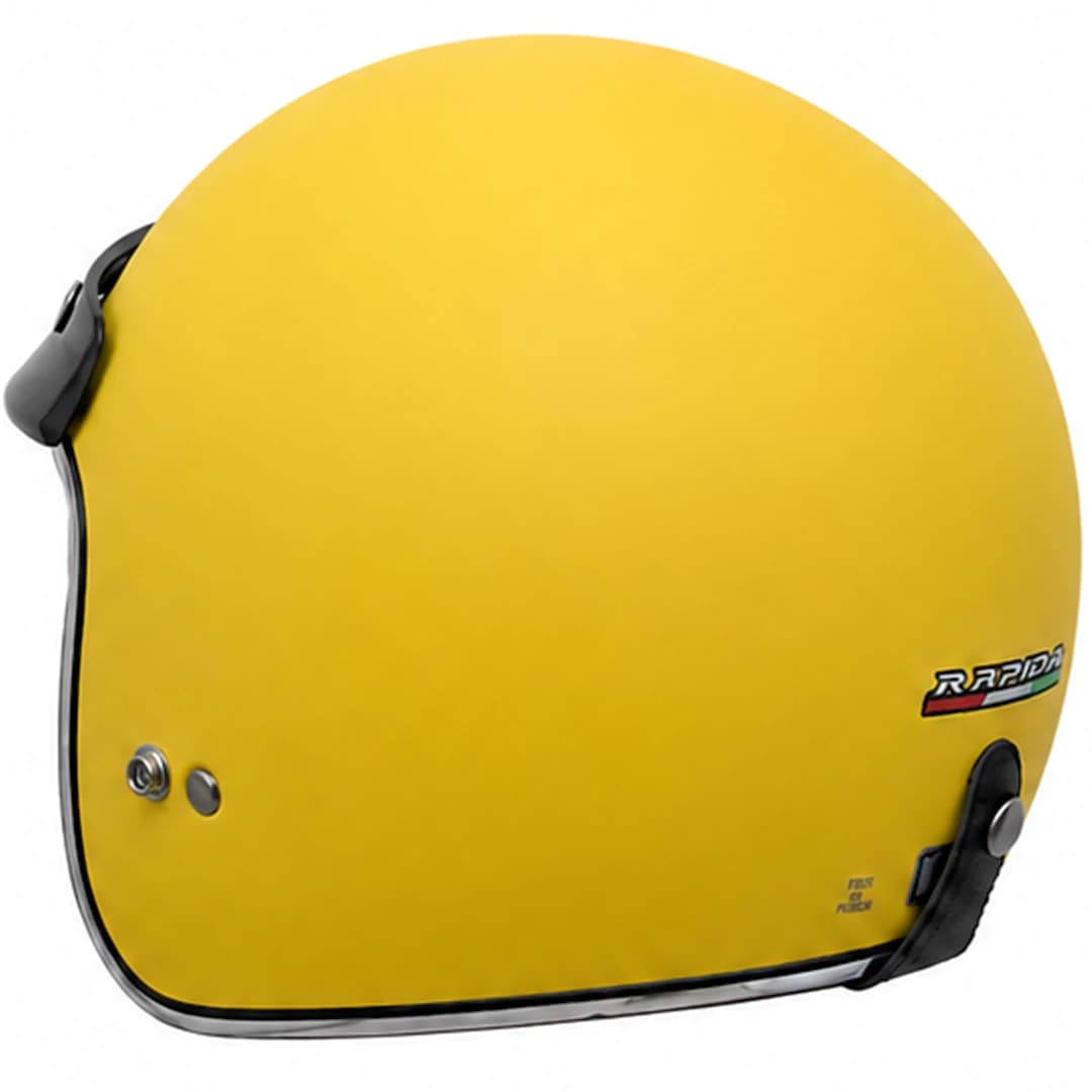 کلاه کاسکت راپیدو مدل 859 وسپایی MATT YELLOW — تصویر ۴