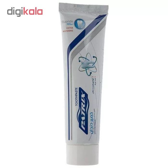 مسواک و خمیر دندان پاتریکس مدل EXTRA WHITENING — تصویر ۲