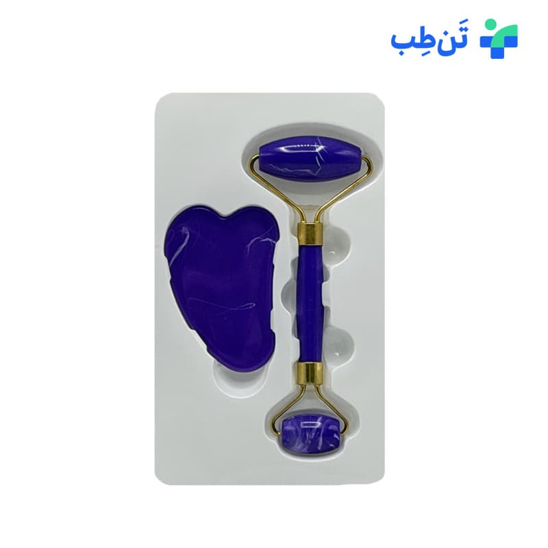 ماساژور صورت جیدرولر همراه با گواشا — تصویر ۳
