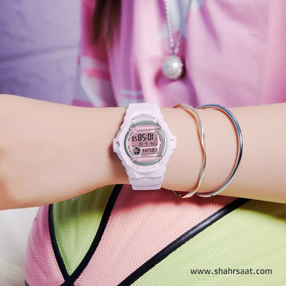 ساعت مچی زنانه کاسیو بی بی جی مدل BG-169U-4BDR — تصویر ۸