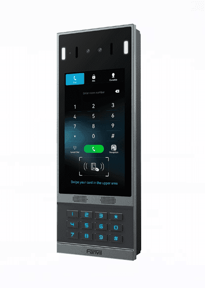 آیفون تصویری تشخیص چهره Fanvil i67 — تصویر ۲