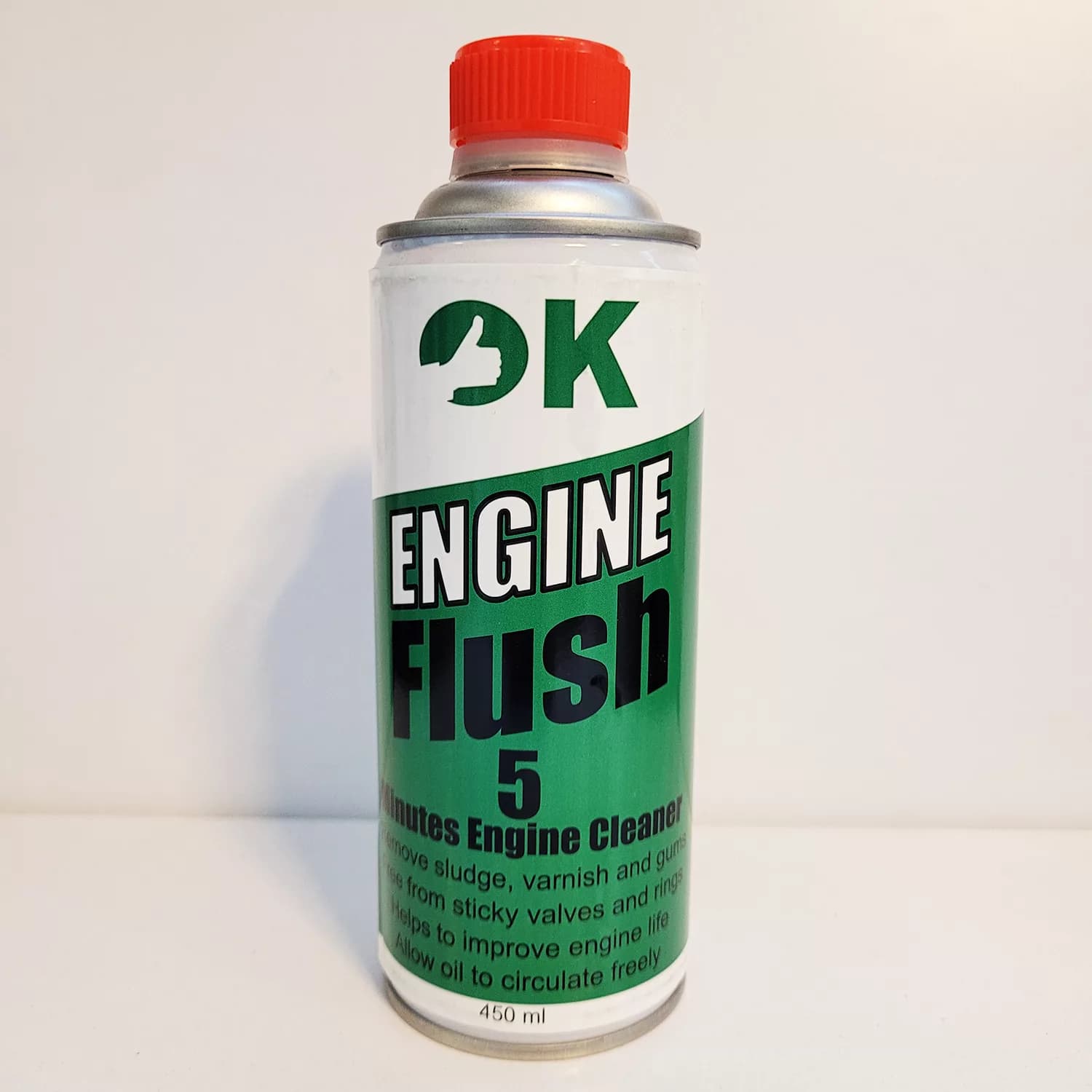 محلول موتورشوی اوکی مدل Flush5 حجم 450 میلی لیتر — تصویر ۴