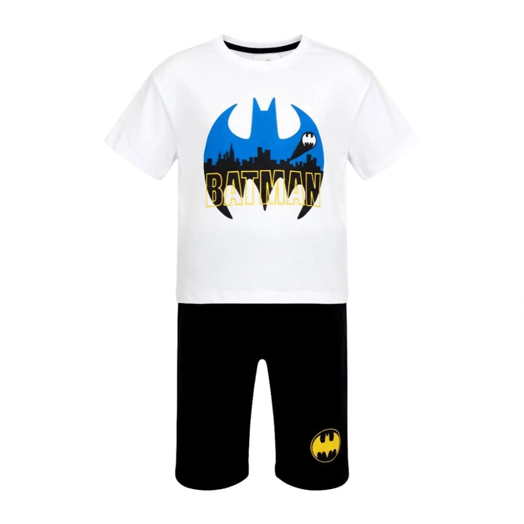 تیشرت و شلوارک طرح Batman پسرانه (7 تا 14 سال) کد 629803 — تصویر ۲