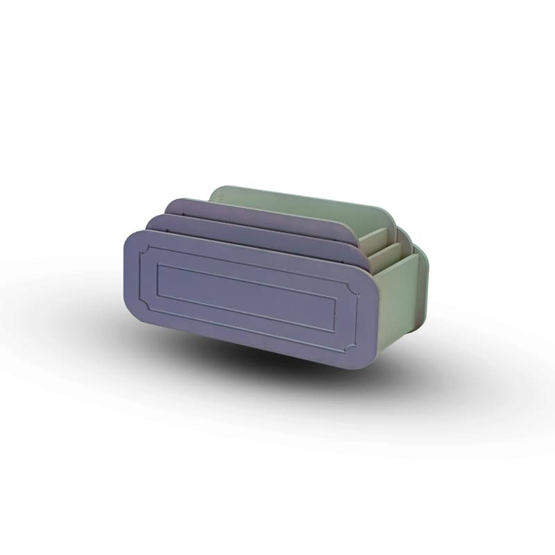 باکس pvc بیضی 3 تکه نگار — تصویر ۳