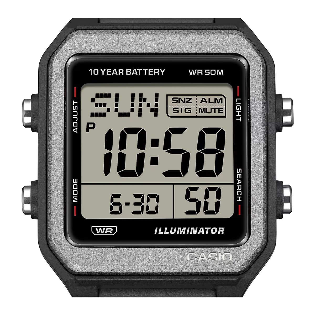 ساعت مچی کاسیو مدل Casio W-221H-1AV — تصویر ۳