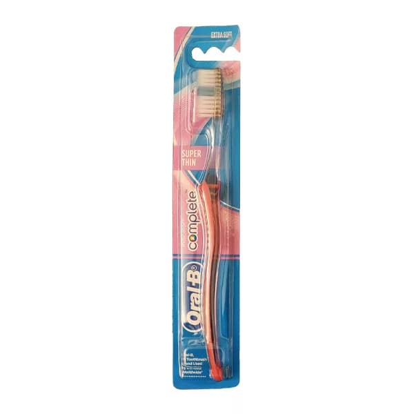 مسواک اورال-بی سری COMPLETE مدل SUPER THIN با برس خیلی نرم — تصویر ۲
