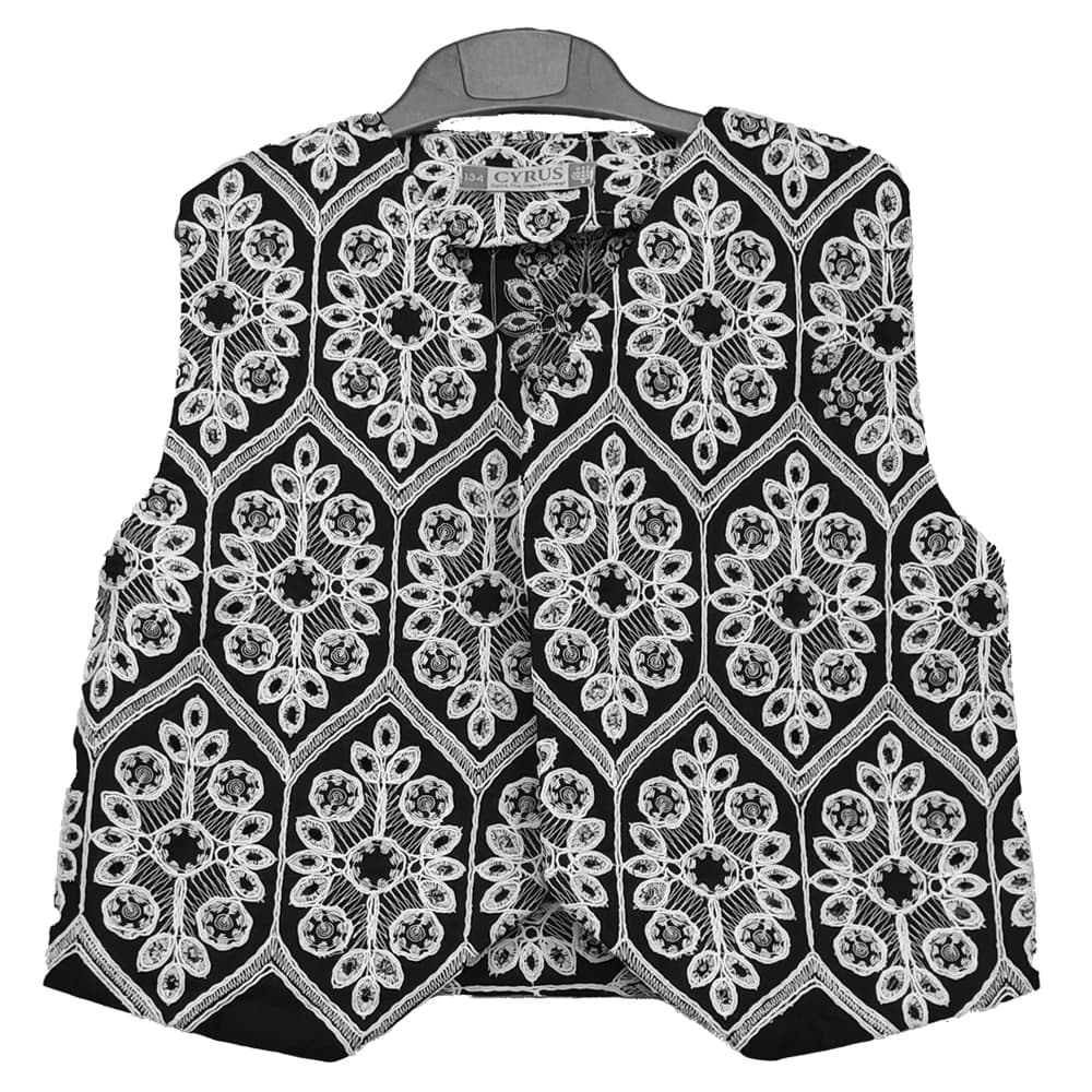 ژیله و شلوار طرح گلدار دخترانه (5 تا 9 سال) کد 030387 — تصویر ۲
