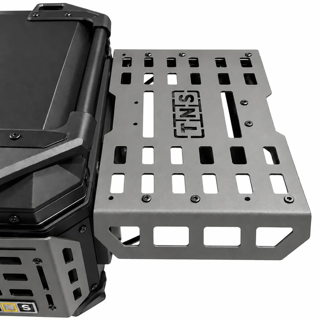 باکس 65 لیتری TNS مدلBLACK براکتدار SILVER — تصویر ۴