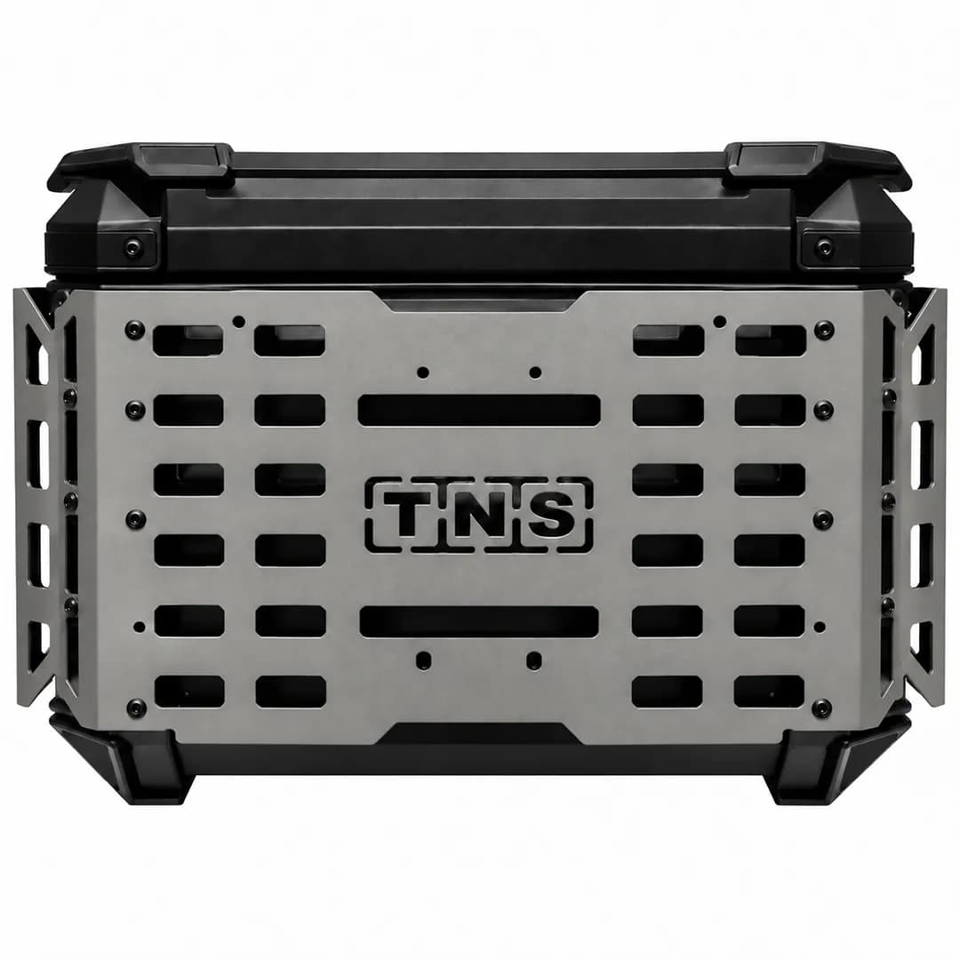 باکس 65 لیتری TNS مدلBLACK براکتدار SILVER — تصویر ۵
