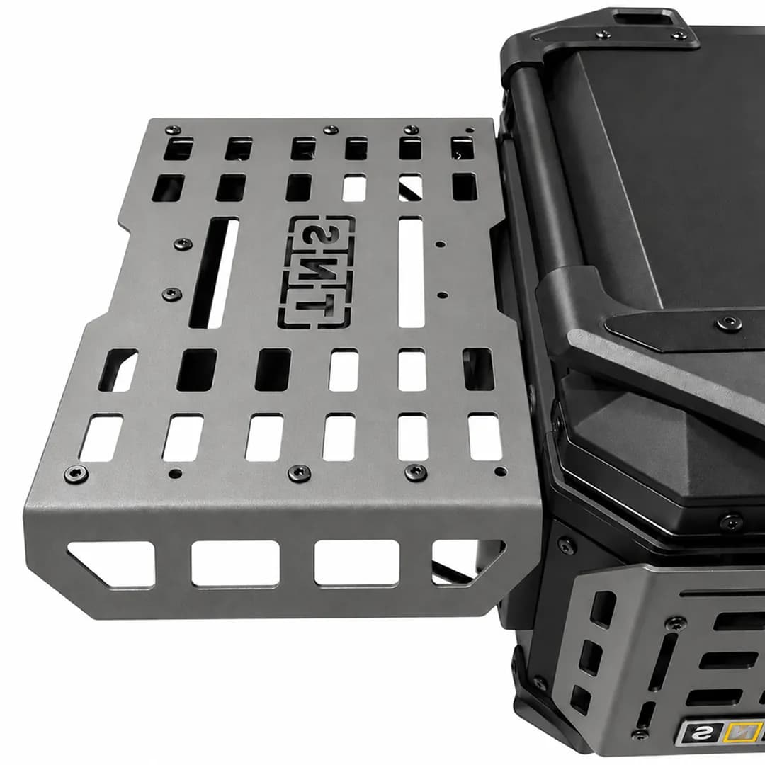 باکس 65 لیتری TNS مدلBLACK براکتدار SILVER — تصویر ۳
