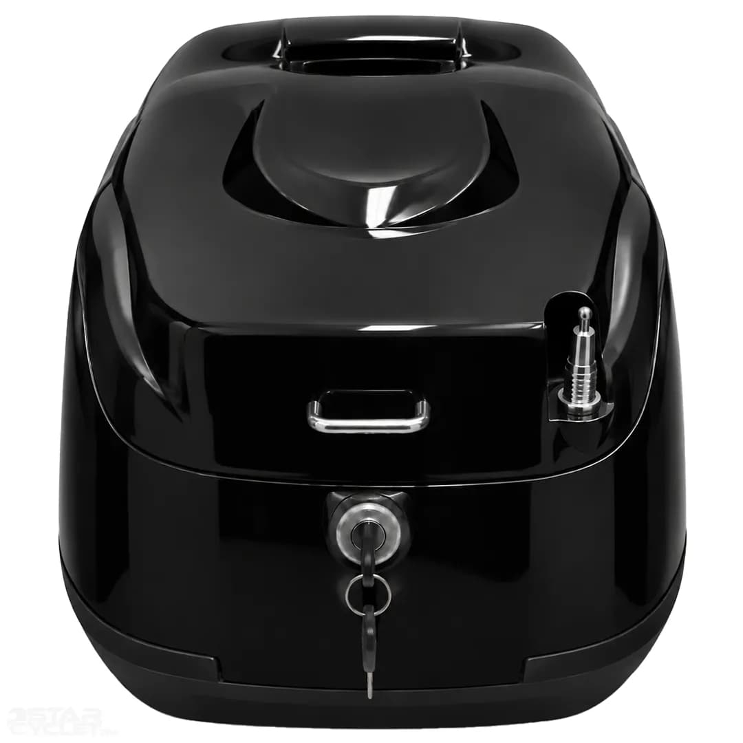 باکس 38 لیتری موتور سیکلت NS125LA مدل FALCON BLACK — تصویر ۲
