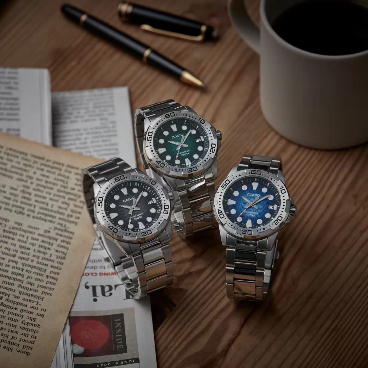 ساعت مچی مردانه کاسیو مدل Casio MTD-140D-2AV — تصویر ۳