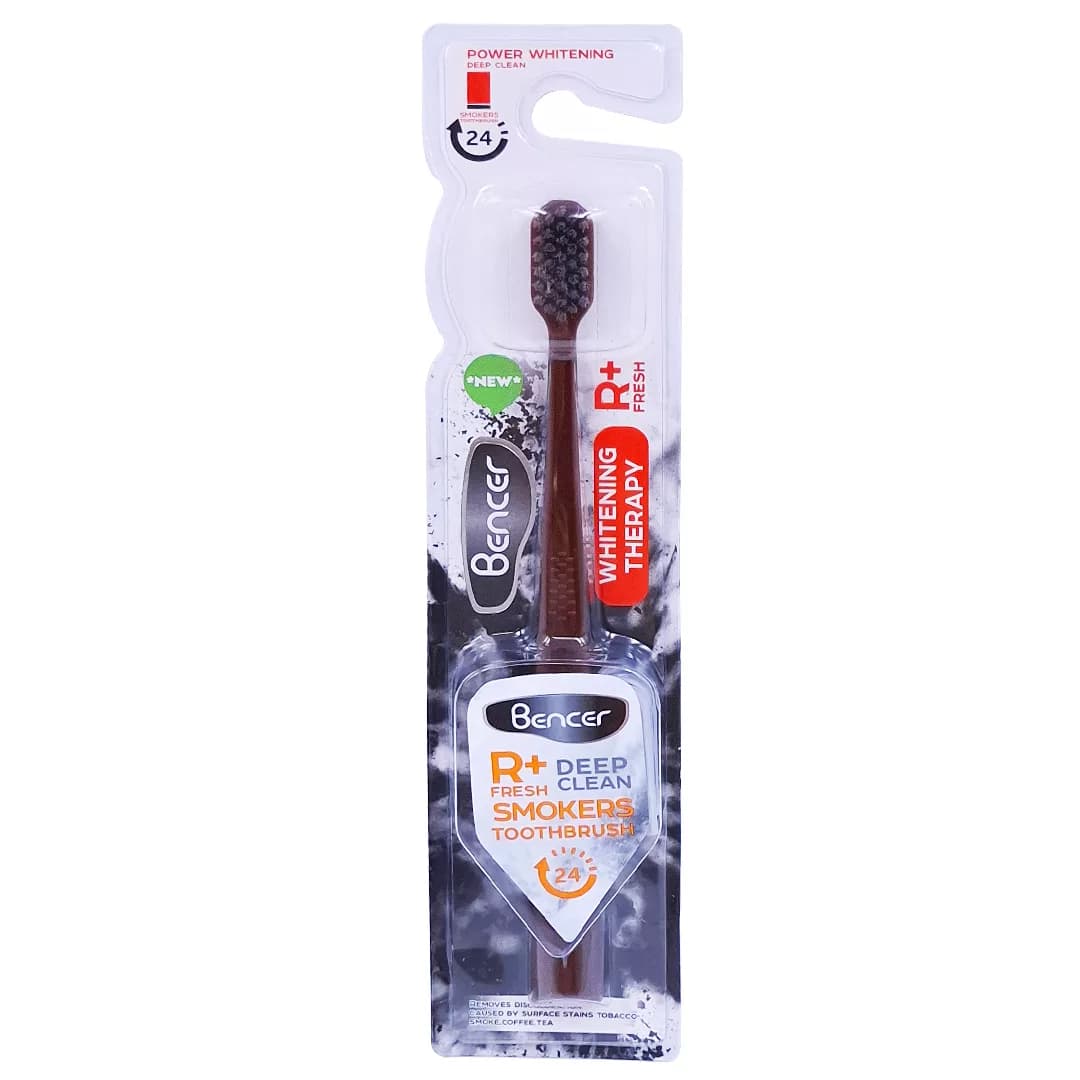مسواک بنسر مدل Smokers با برس سخت