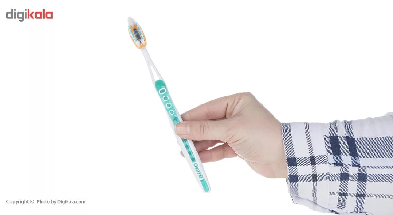 پک مسواک اورال-بی مدل Pro Flex با برس نرم بسته 2 عددی — تصویر ۲
