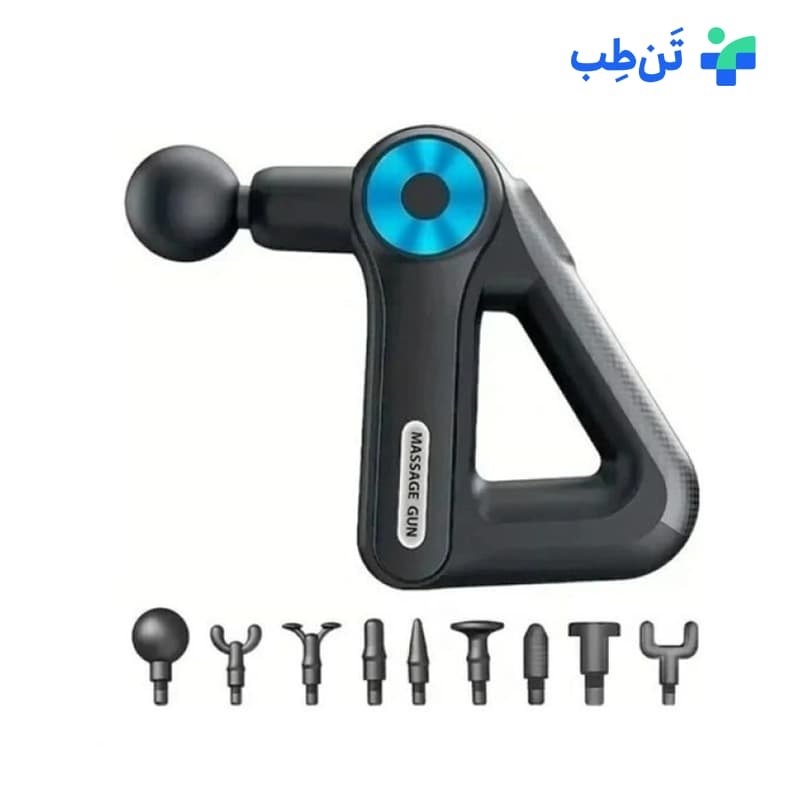 ماساژور تفنگی شارژی مدل SL-8891 با 9 سری — تصویر ۴
