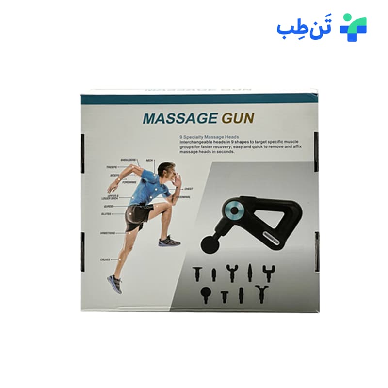 ماساژور تفنگی شارژی مدل SL-8891 با 9 سری — تصویر ۷