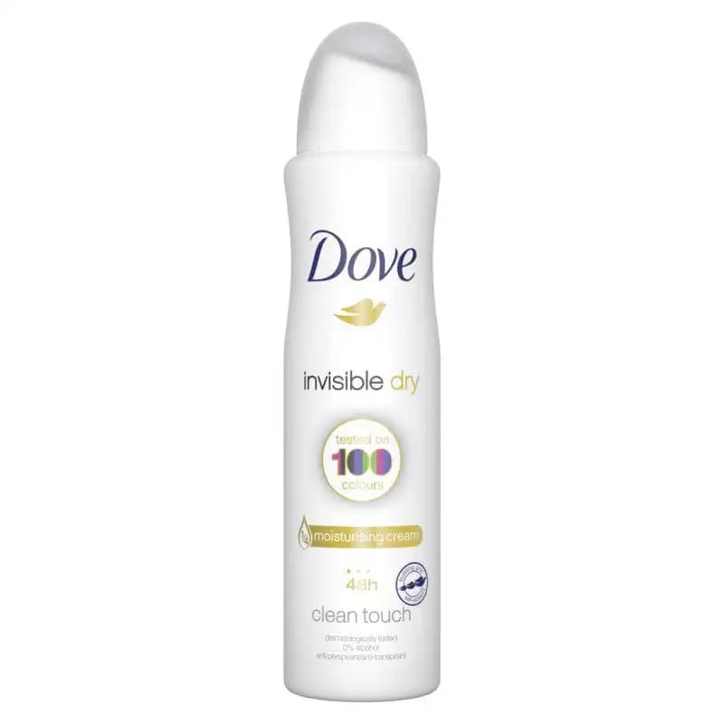 اسپری دئودورانت داو Dove زنانه مدل Invisible dry