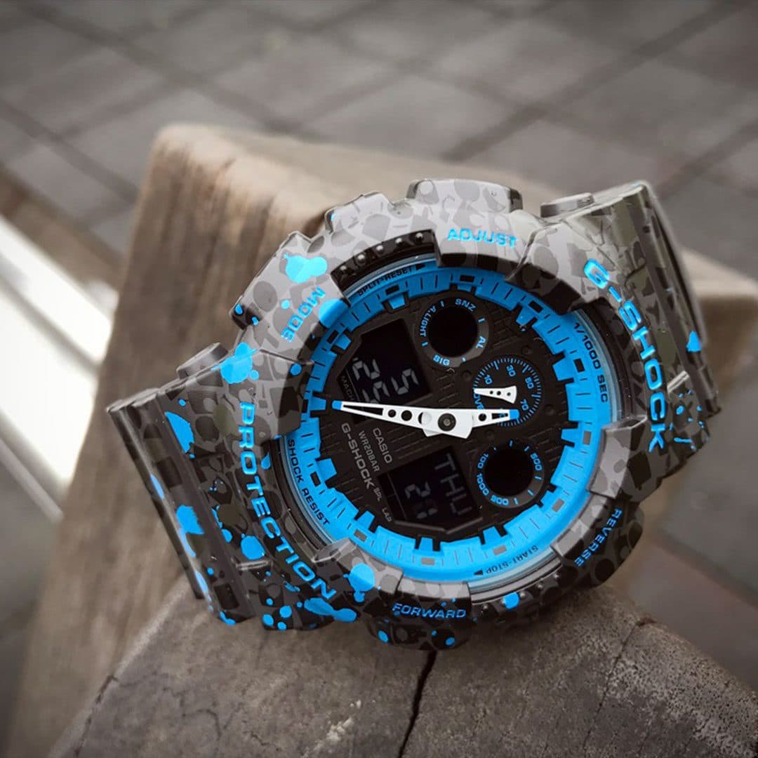 ساعت G-SHOCK مدل GA-100ST-2A — تصویر ۳
