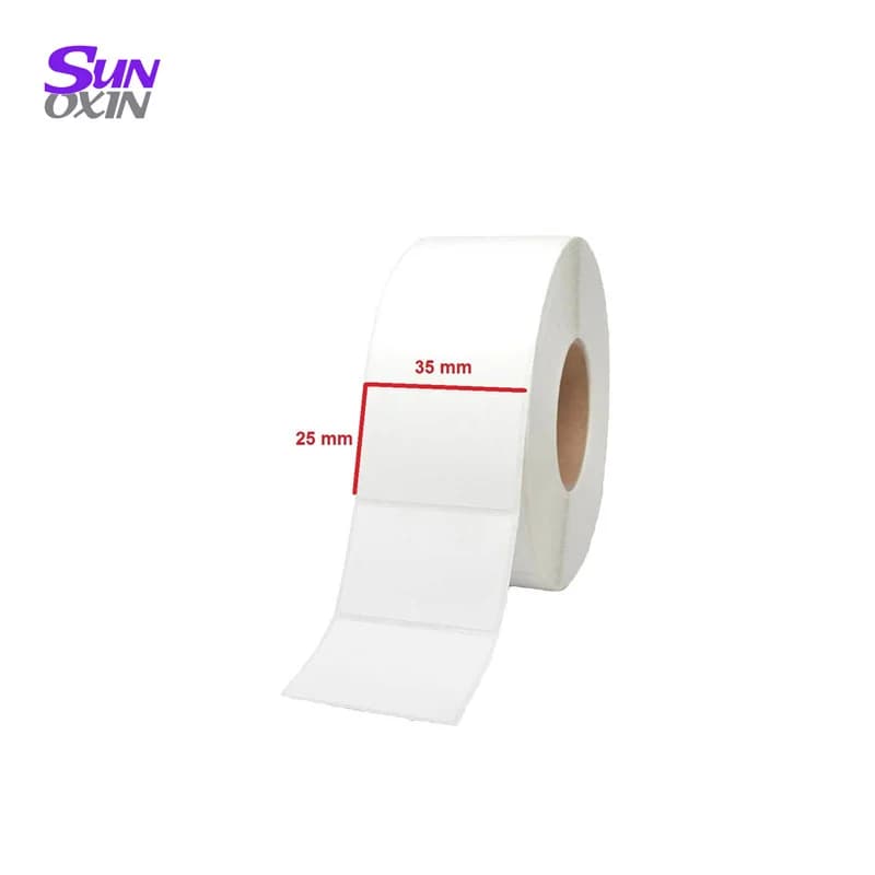 لیبل حرارتی 25*35*1500 کم چسب