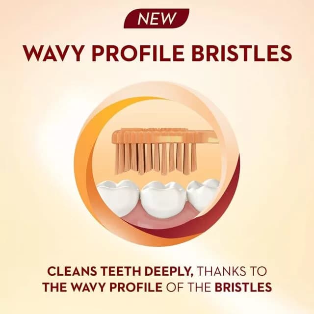 مسواک اورال-بی مدل CRISSCROSS GUM CARE WITH CLOVE با برس نرم مجموعه 4 عددی — تصویر ۲