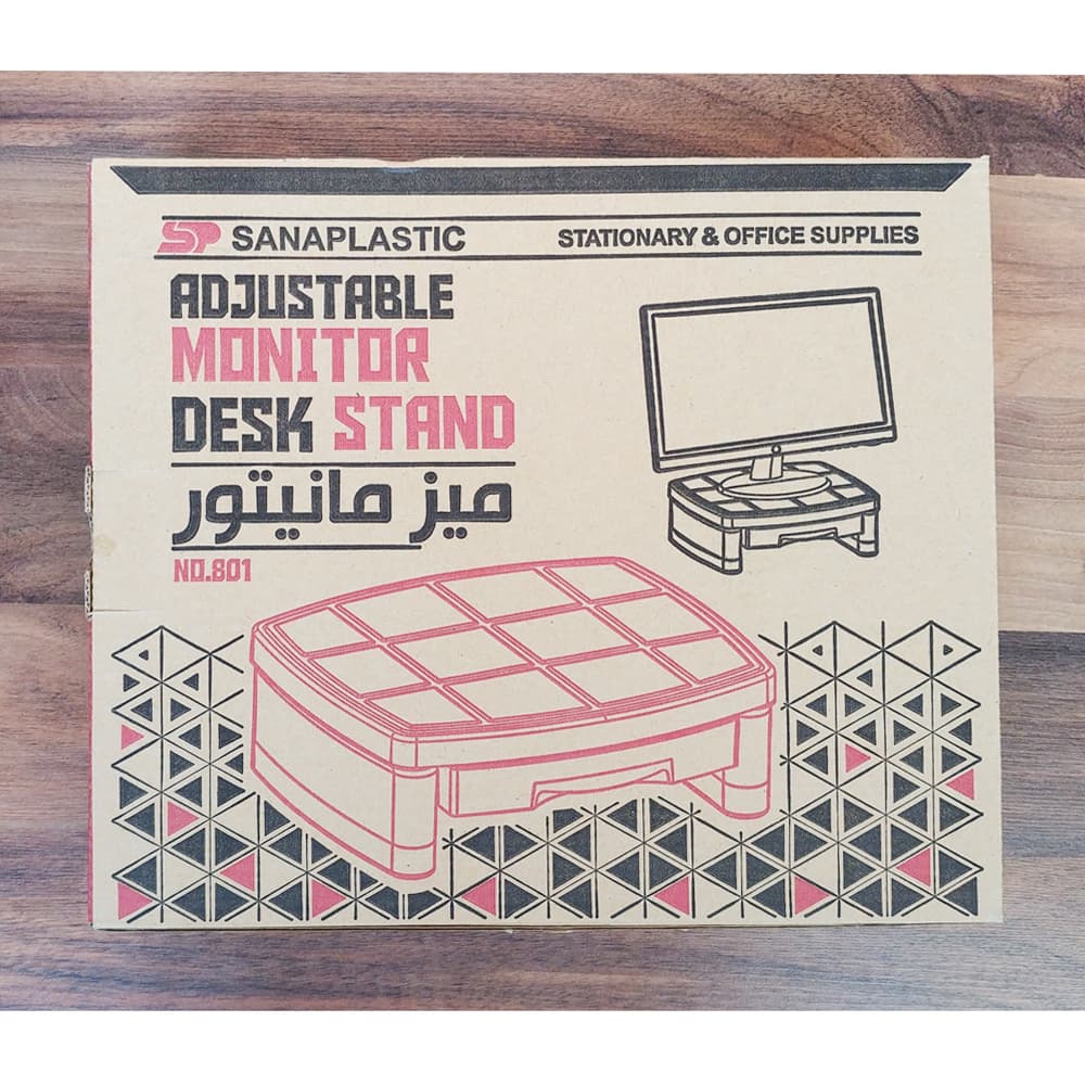 پایه نگهدارنده مانیتور سنا پلاستیک مدل 801 — تصویر ۵