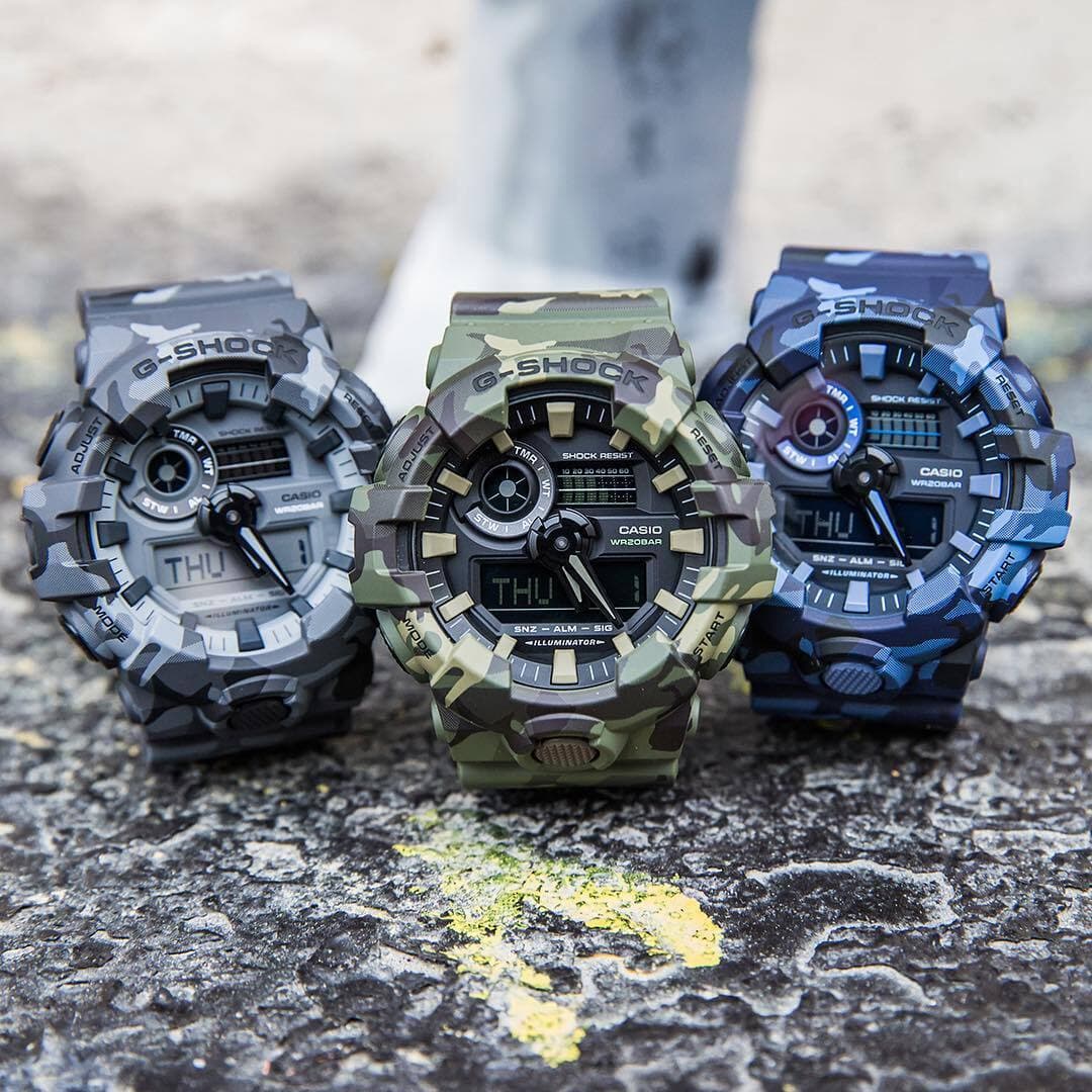 ساعت G-SHOCK مدل GA-700CM-3A — تصویر ۲