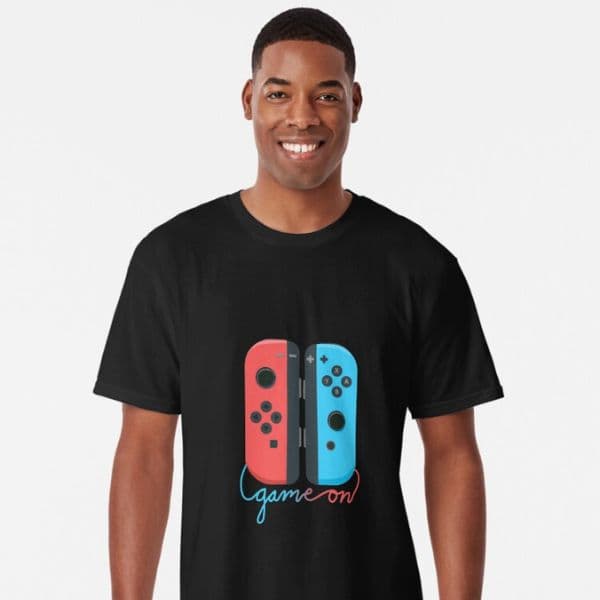 تی شرت گیمینگ Game On Long