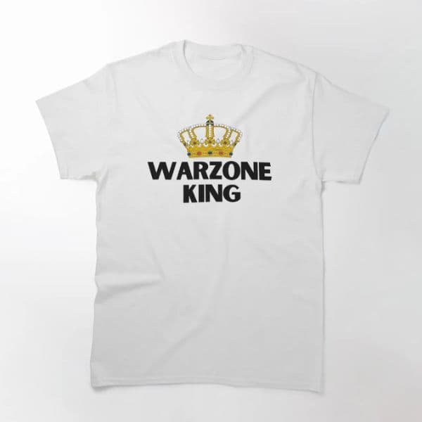 تی شرت گیمینگ Warzone King — تصویر ۲