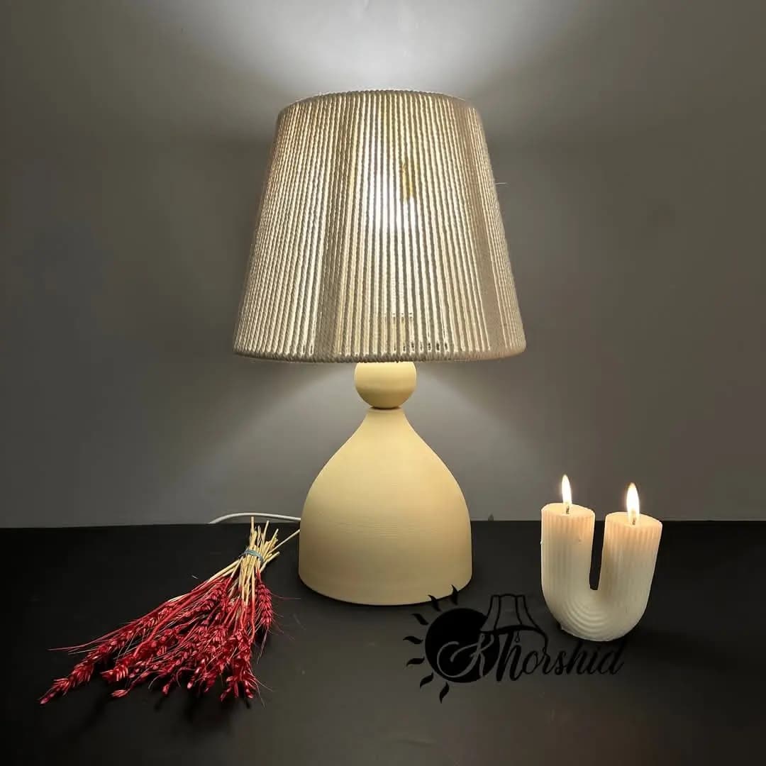 آباژور پایه فلزی کد 220 — تصویر ۲