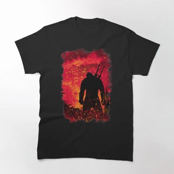 تی شرت گیمینگ Witcher Chaos — تصویر ۳