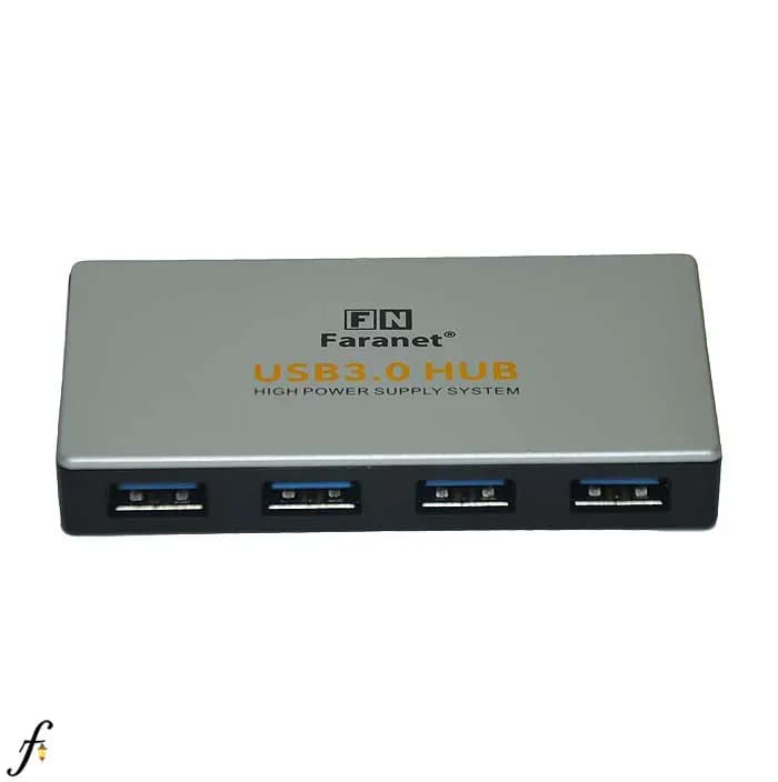هاب 4 پورت USB 3.0 فرانت مدل FN-U3H402 — تصویر ۲