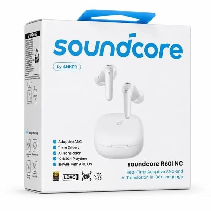 ایربادز بیسیم انکر Soundcore R60i NC (D1202H21 – گارانتی ۶ ماهه) — تصویر ۶