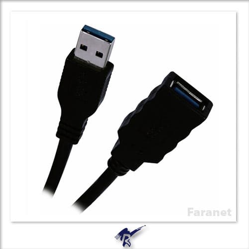 کابل USB 3.0 افزایش طول فرانت – 3 متر FN-U3CF30